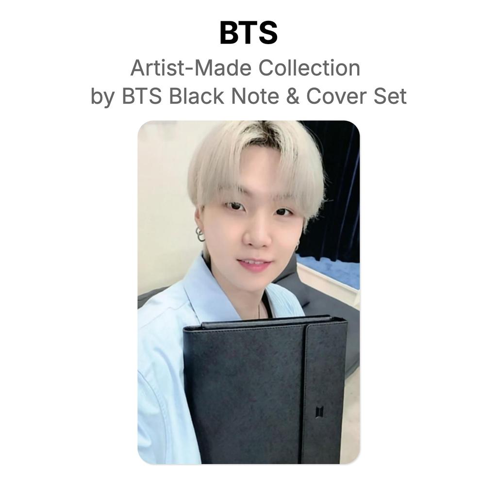 BTS Artist-Made Collection by BTS Black Note & Cover Set Official Photocard