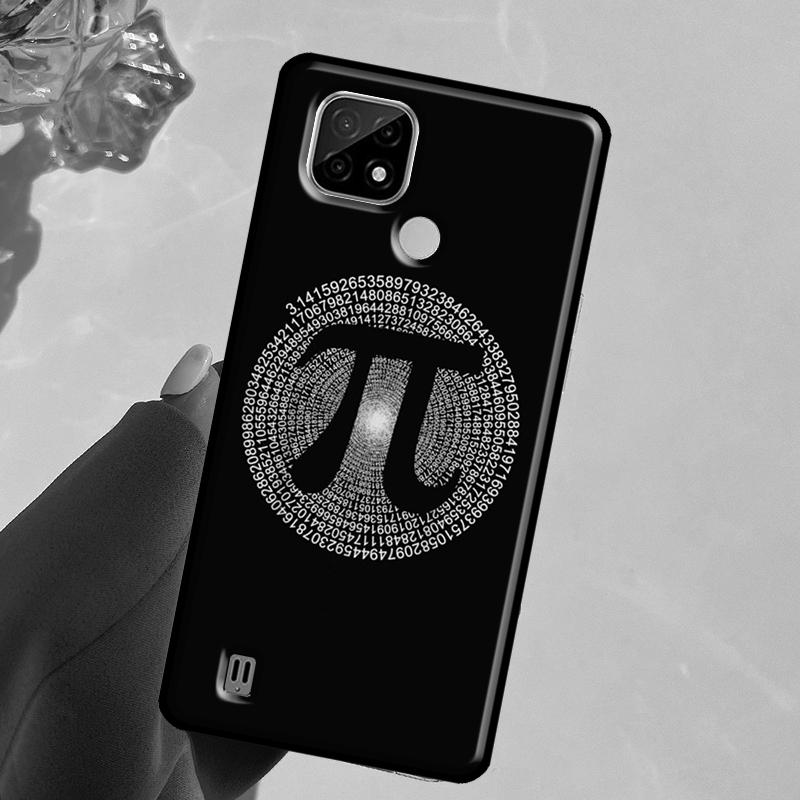 Math Formula Pi For Realme 14 Pro Plus 10 11 12 13 GT 6 6T 5 GT7 Pro C61 C55 C53 C51 C21Y C25S C67 C75 Case