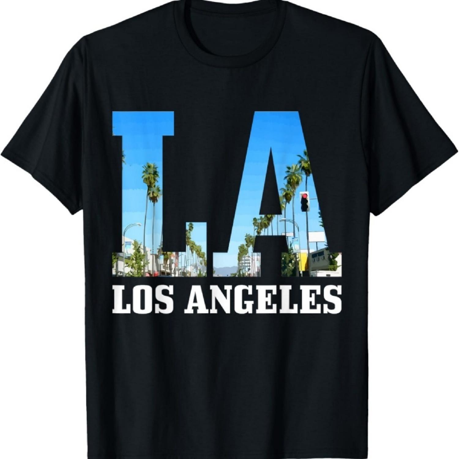 

Los Angeles LA Vintage California Los Angeles T-Shirt XXXXXL чёрный