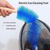 Flexible Fan Cleaning Brush 2 Pack Soft Fine Bristles Long Bendable Handle Duster for Kitchen Vent Hood Cleaning