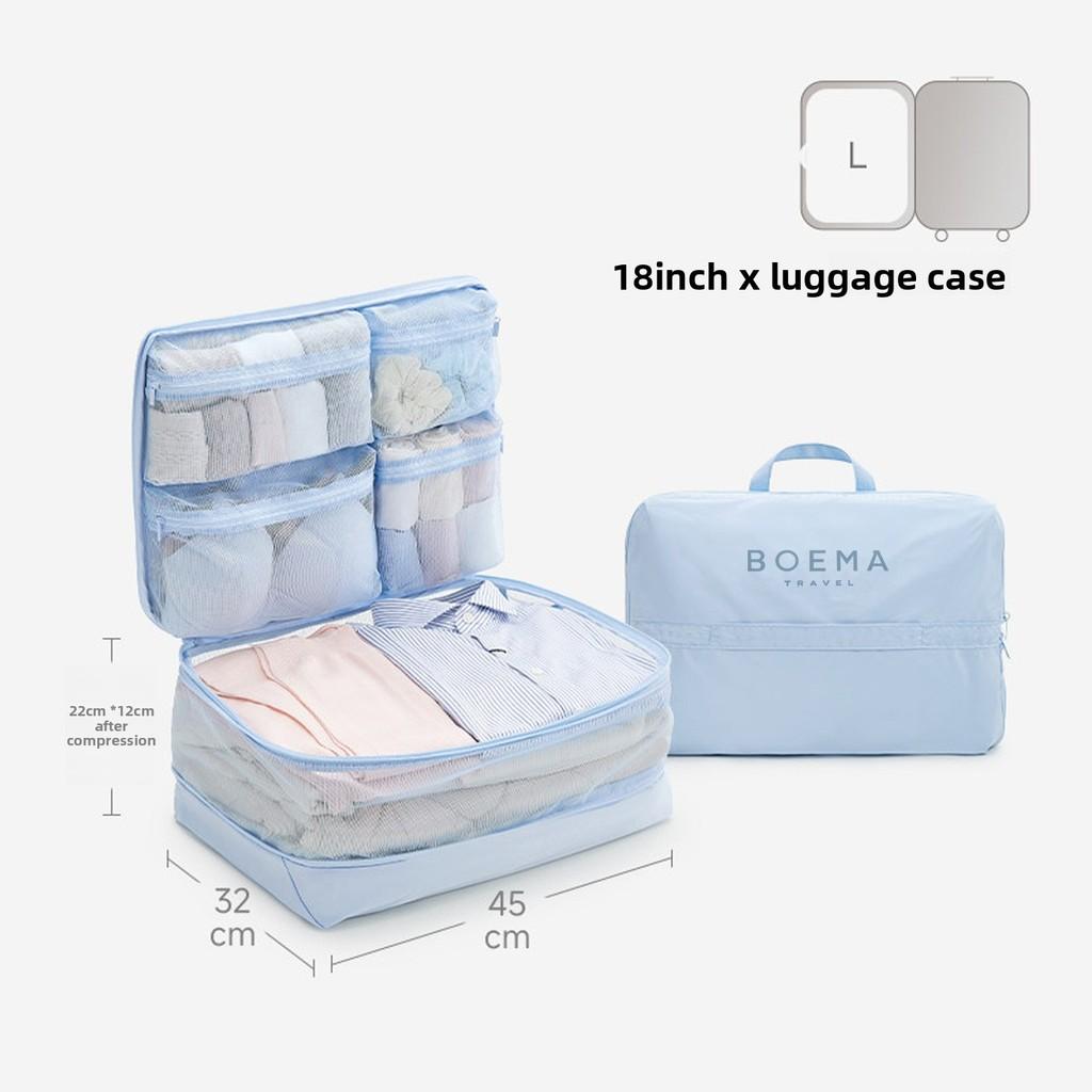 Multifunctional Travel Storage Bag With Compartments For Luggage Use