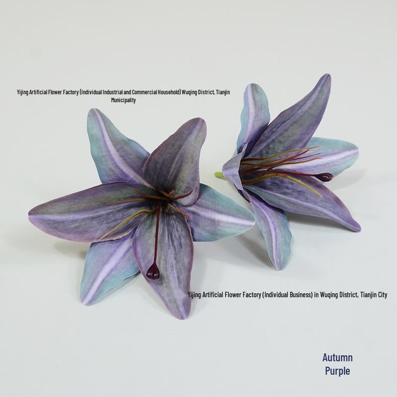 3D Silk Lily Hairpin & Headdress - Dance Prop & Floral Decoration