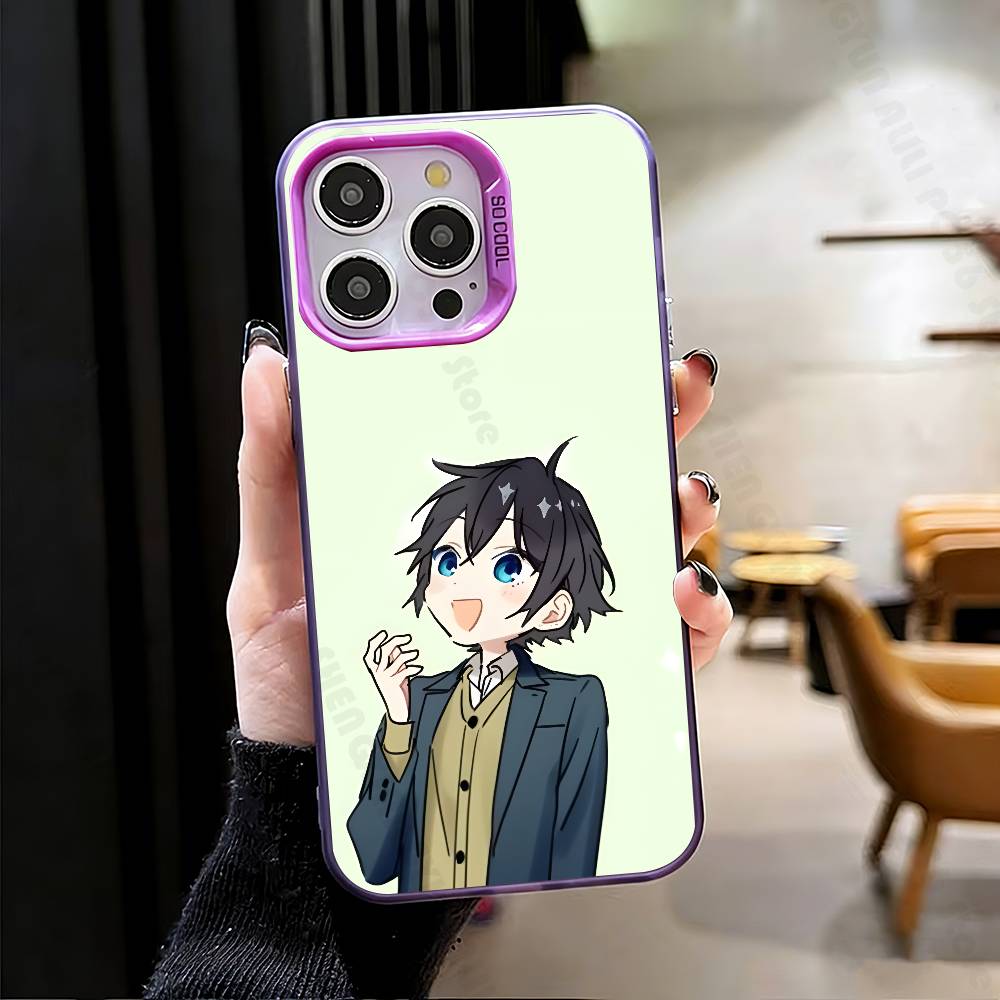 Comics H-Hori I-Izumi Handyhülle für iPhone 17 16e 16 15 14 13 12 Pro Max X XS Max Rückseite