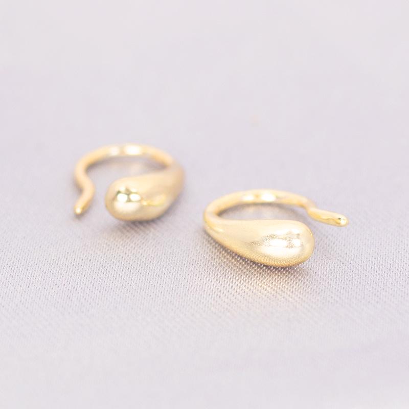 Modne koreańskie kolczyki sztyfty ze srebra s925: Prosty geometryczny design dla kobiet - 25 najlepiej sprzedających się stylów