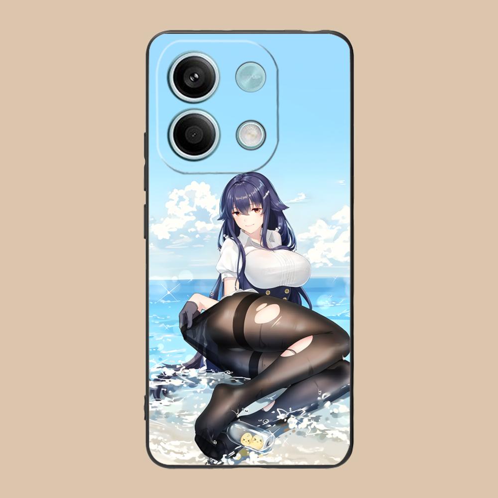 Azur Lane Azuma Mobile Phone Case for POCO F6 F5 F4 F3 F2 Pro GT C40 Colour Printing Protective Smartphone Pretty Cellphones