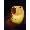 Cute Pet Capybara Night Light Cartoon Silicone Creative Bedside Sleep Night Lamp For Room Decor Birthday Gift Clearance Sale