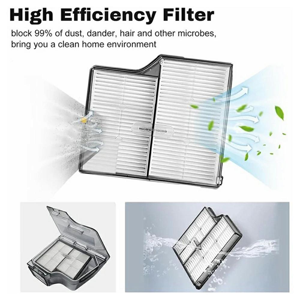High Efficiency Filter for Roborock Saros 10/S9 Maxv Ultra/G30 Vacuum Robot Replacement Part