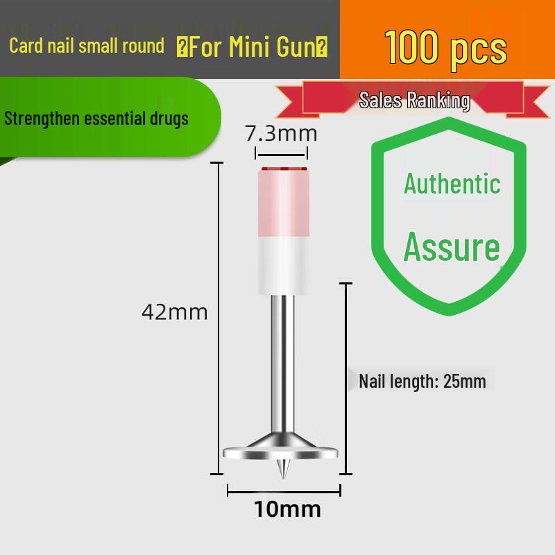 Powder Actuated M8 Ceiling Pipe Clamp Nail Gun with One-Piece Fire Protection Steel Nails