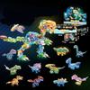 Children's New Style Tyrannosaurus Rex Boy Dinosaur World Small Particle Marine Animal Building Toy Gift