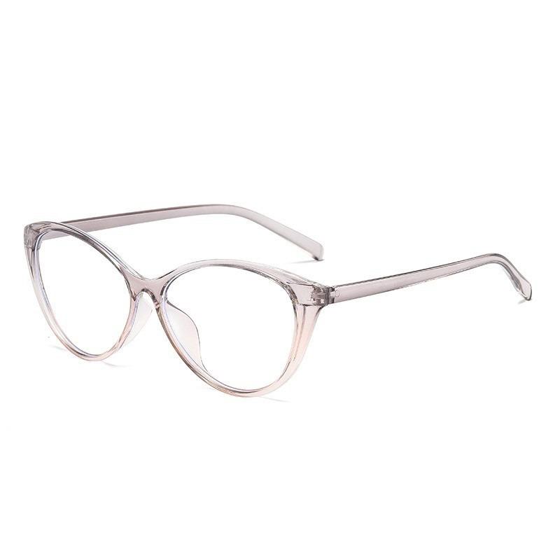 Korean Anti Radiation Cat Eye Eyeglasses for Women Men Computer Glasses Blue Light Blocking