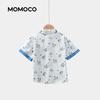 MOMOCO Boys' Short Sleeve Summer Shirt