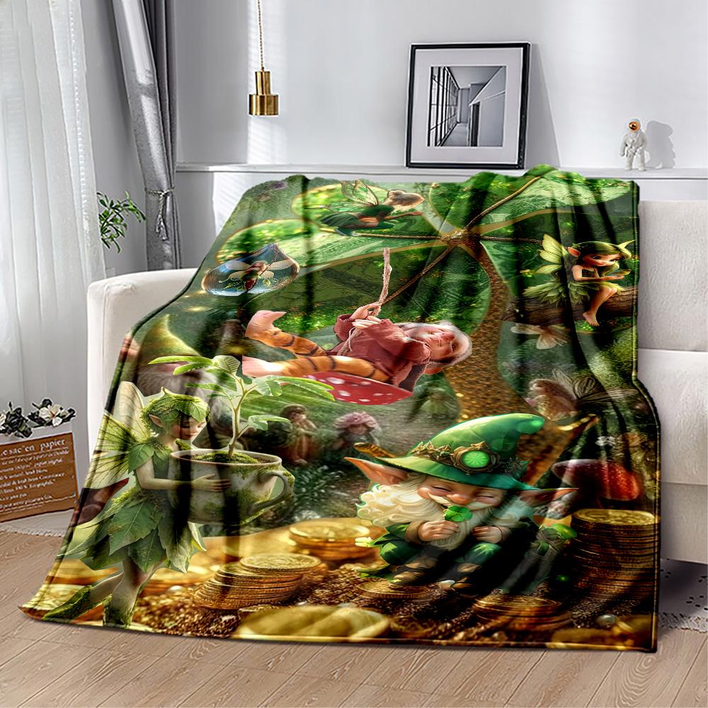 Gothic Style Blanket Ultra-Soft Perfect for Bedding Livingroom Chair for All Seasons Playful Design Birthday Christmas Gift Blanket