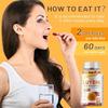 High-content Lutein and Zeaxanthin Soft Capsules, 40mg, Natural Plant Extract Nutrition, Suitable for Adults.