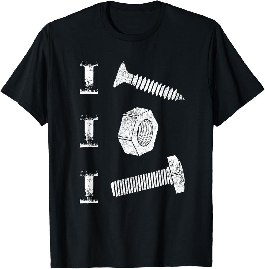 I Screw I Nut I Bolt Proud Car Auto Mechanic Humor T-Shirt