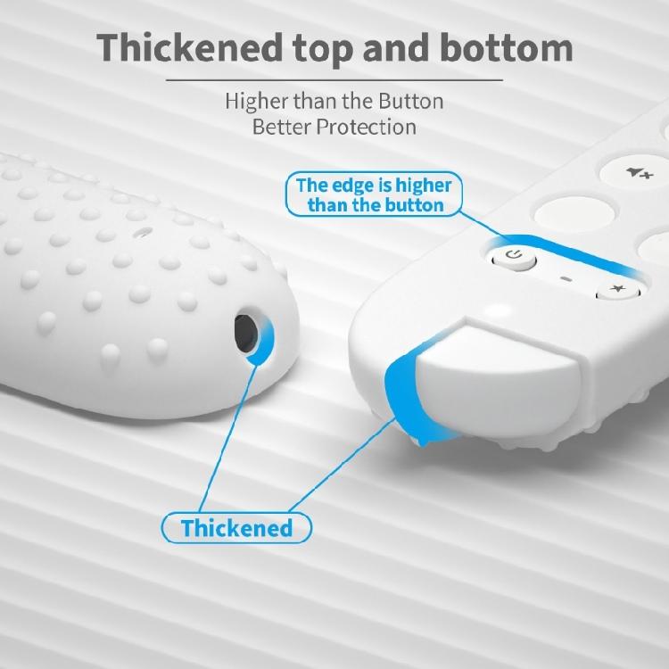 Ergonomic Silicone Remote Case For TV Streamer 4K TV 2024 Television Remotes NonSlip Protective Cover