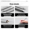 Low Center of Gravity Metal Mechanical Pencil for Professional Writing and Manga Drawing