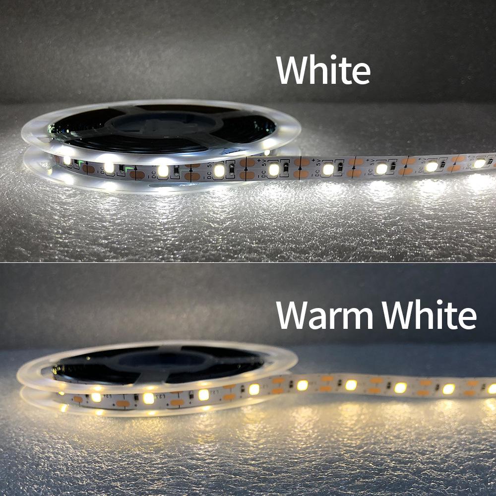 5V USB LED Strip Light with Motion Sensor, Self-adhesive, Waterproof, Flexible, 2835 Epoxy.