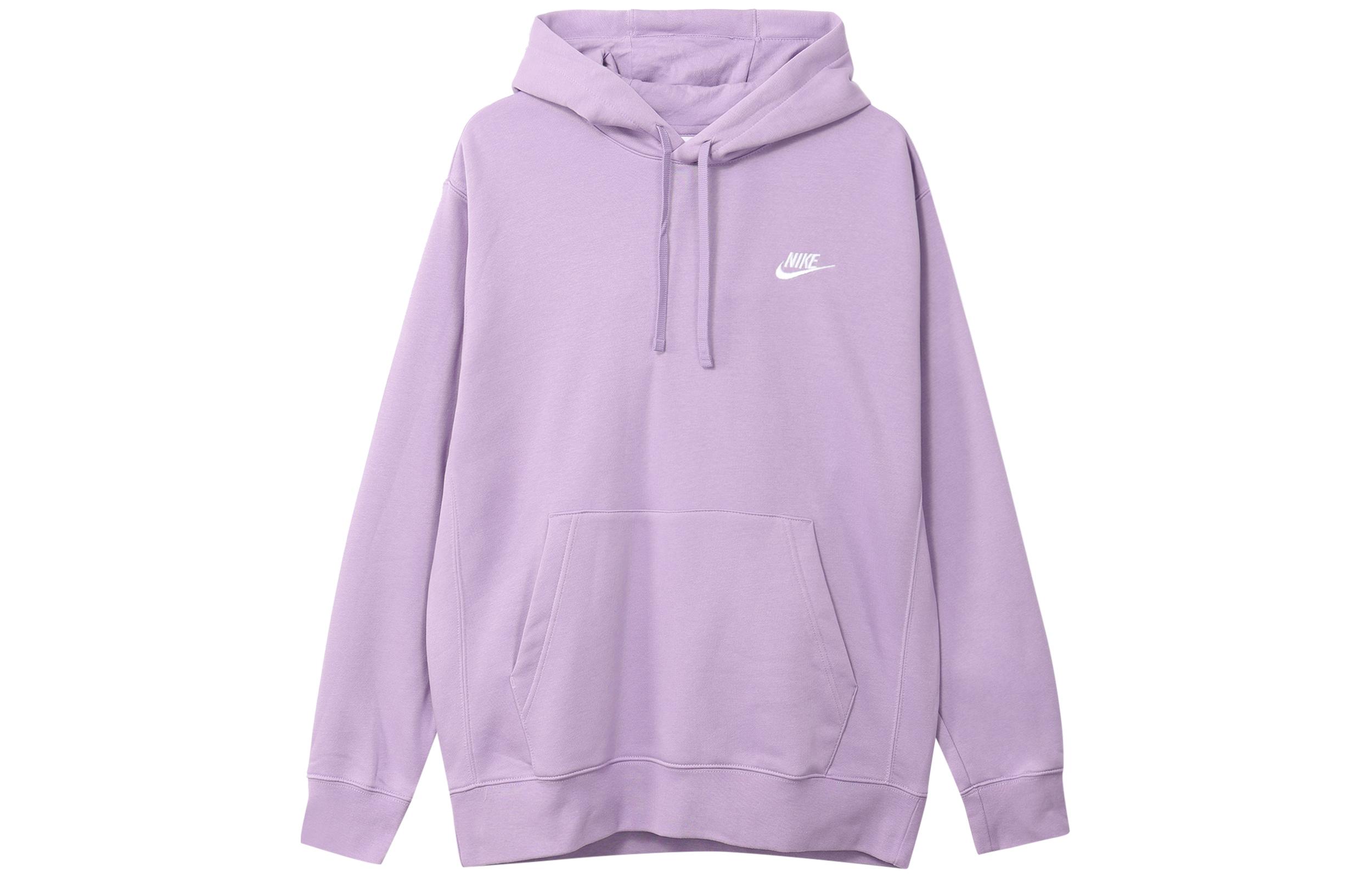 Nike Sweatshirts Men`s Purple Hooded Moderate