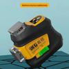 Daige Ultra-Bright 12-Line Infrared Level for Bricklaying - Red Light, Auto-Leveling, Wall/Floor Mount, New Outdoor Model.