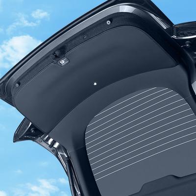 Rear Trunk Tailgate Mat For Tesla Model Y Juniper 2025 2026 Leather Protective Pad Trunk Protector Mat All Weather Interior Door Liners For New Model