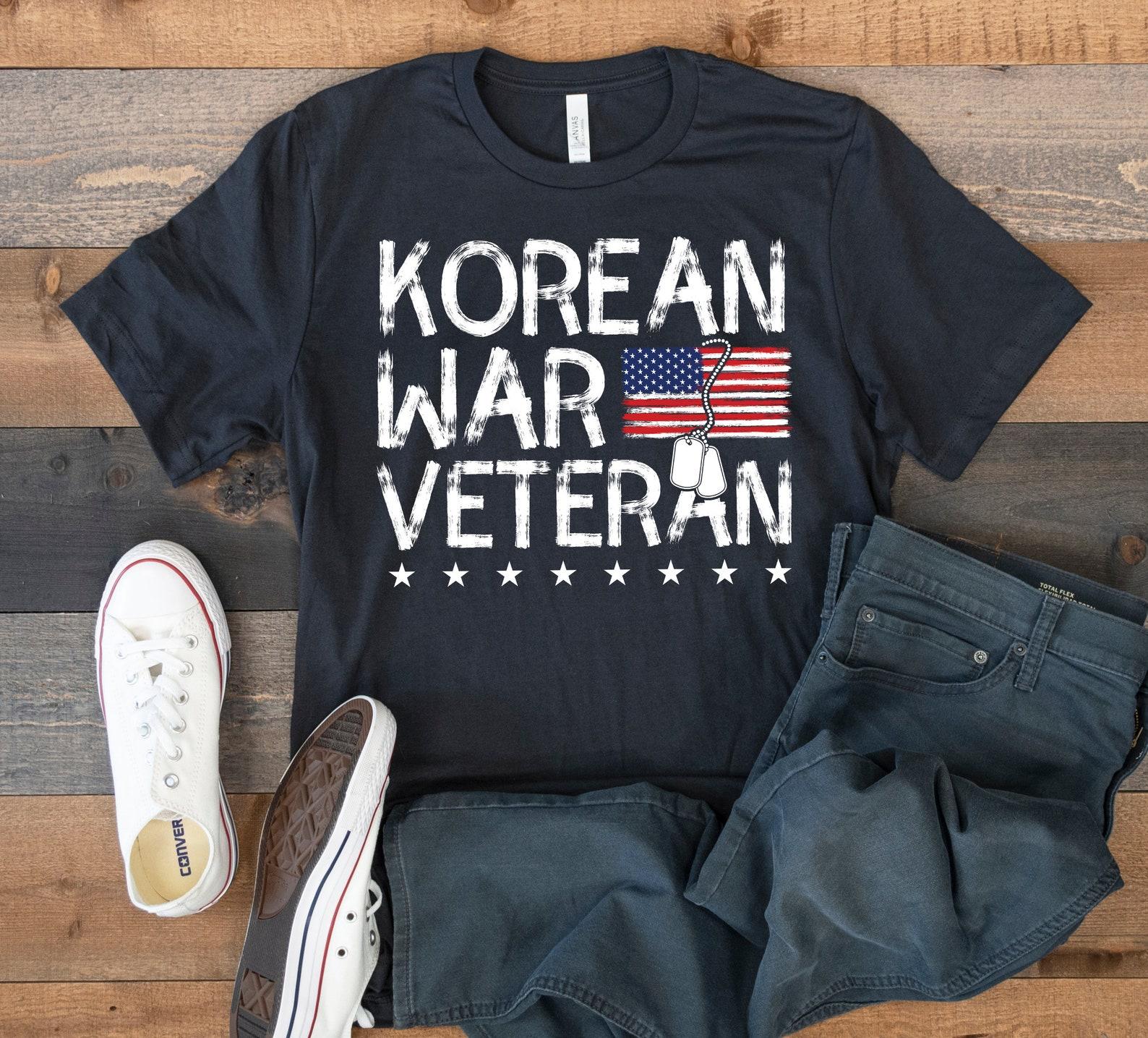 Korean War Veteran T-Shirt, Korean War Vets Tee,Tank Top, T-shirt, T-shirt,T-shirt, Kids Tee Apparel Gift 3XL