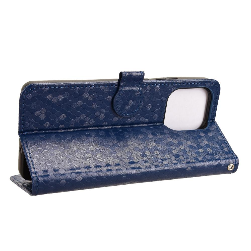 For Motorola Moto G86 5G Wallet Case Dot Pattern Imprint PU Leather Phone Cover with Wrist Strap