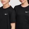Nike Legend Soft Absorbent Lightweight Short Sleeve T-Shirt Kids Tops Black FZ5198-010