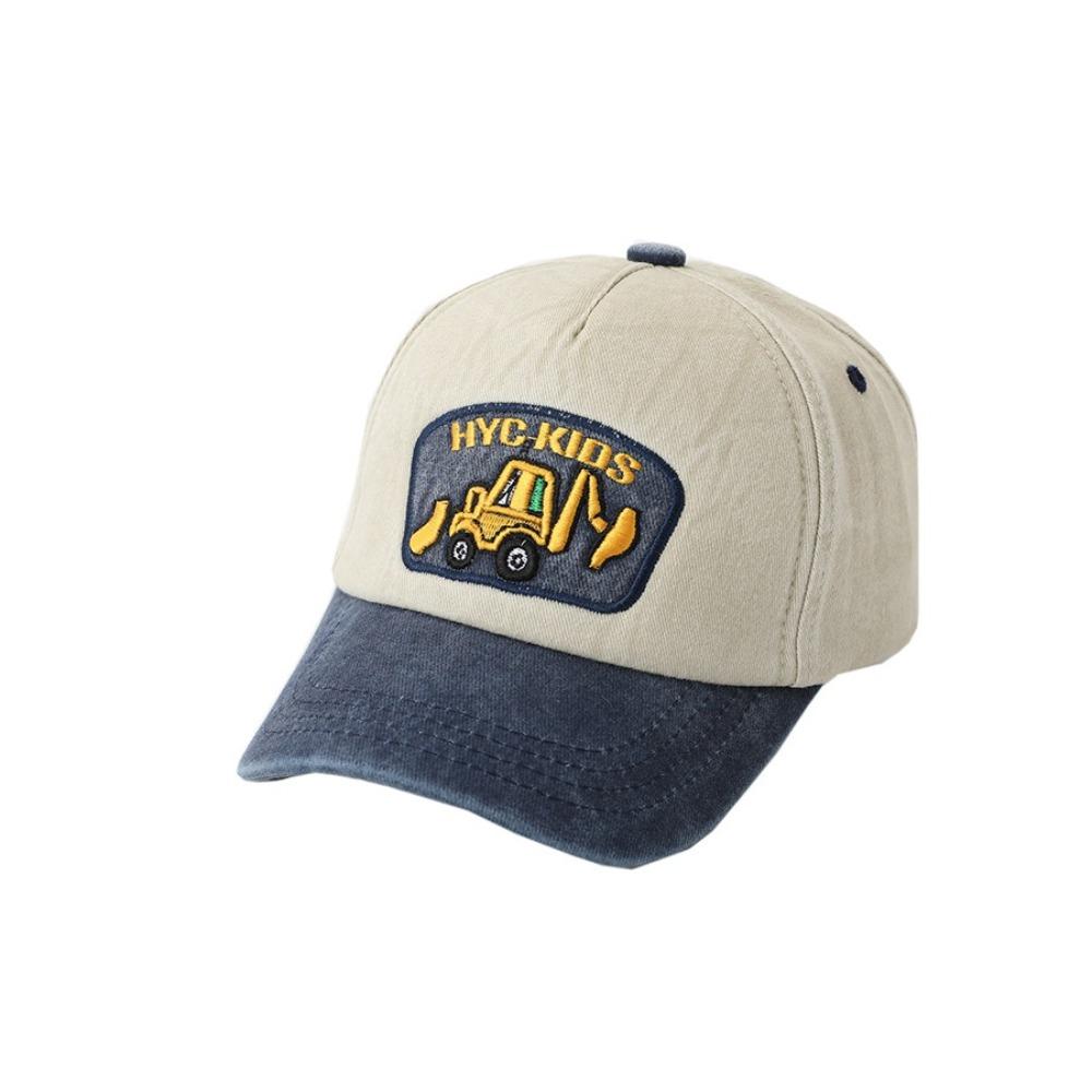 Cappellino con visiera regolabile Colore lavato Cappellino da baseball 2025 Cappello da sole Bambini