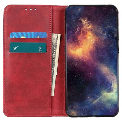 For Honor X7b 4G/90 Smart/Play 50 Plus 5G Split Leather Case Wallet Cover Magnetic Closing