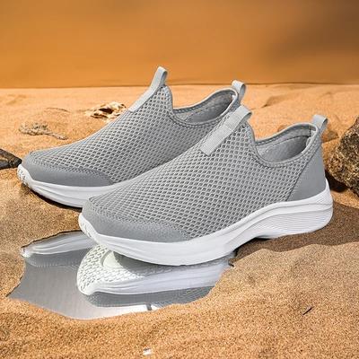 MAEDEF Men Casual Summer Breathable Sneakers Lightweight Walking Shoes Anti Slip Comfortable Men Shoes Outdoor Sports Footwear