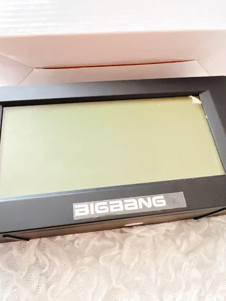 [USED] Rare! BIGBANG Alarm Clock YG Family Official Merchandise