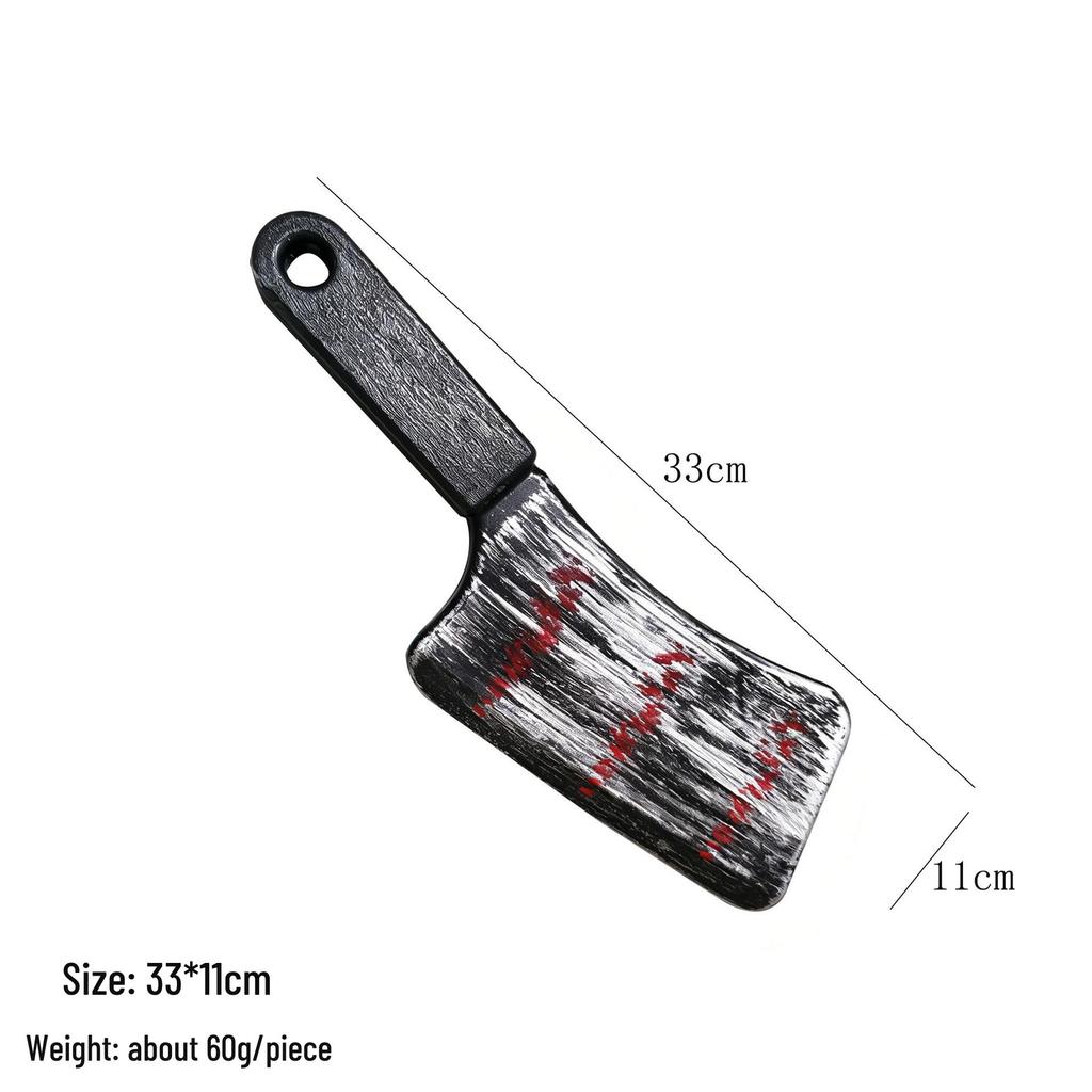 Halloween Blood-Tipped Decorative Knife for Prank and Ghost Festival
