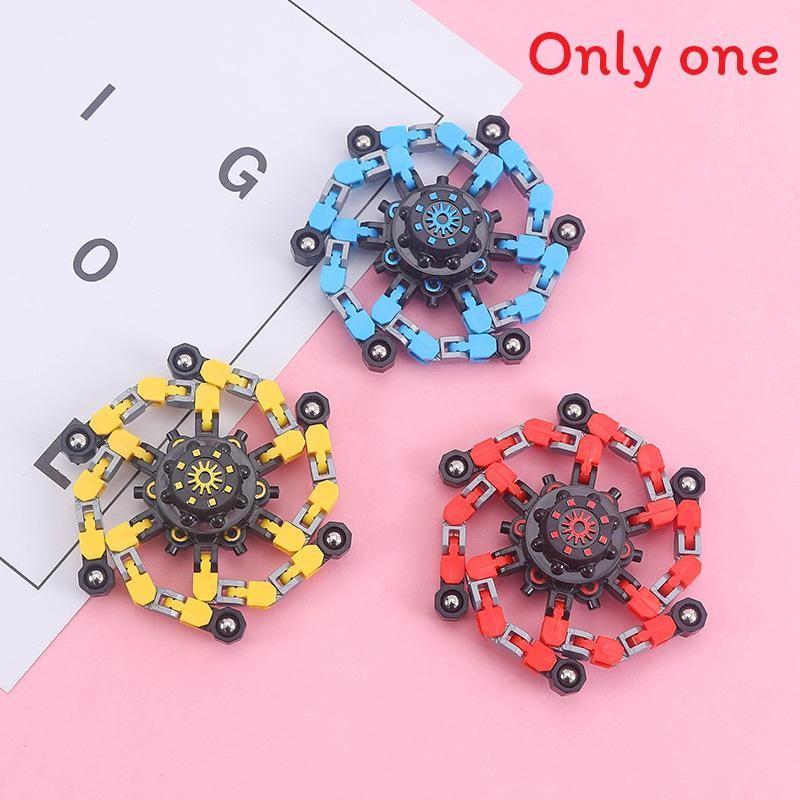 

С гироскопом Пластиковый Креативный Дизайн Цепи Для Снятия Тревоги Упражнение Рука