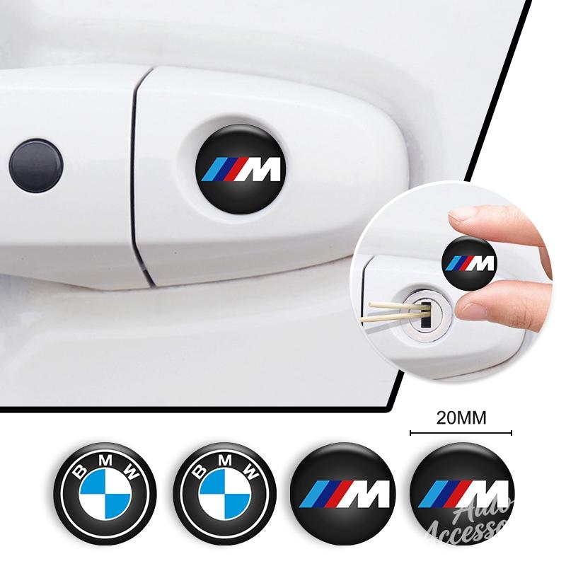 4 buc 20mm Autocolante Gaura Cheie Blocare Mașină Pentru BMW Performance M Sport Seria 1 3 5 X1 X3 X5 G20 G30 F30 Anti-blocare Decal Rezistent la Praf
