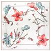 New Oil Painting Floral Print Women Silk Scarf Large Square Scarves Female Bandana Fashion Ladies Hijab Kerchief Scarves