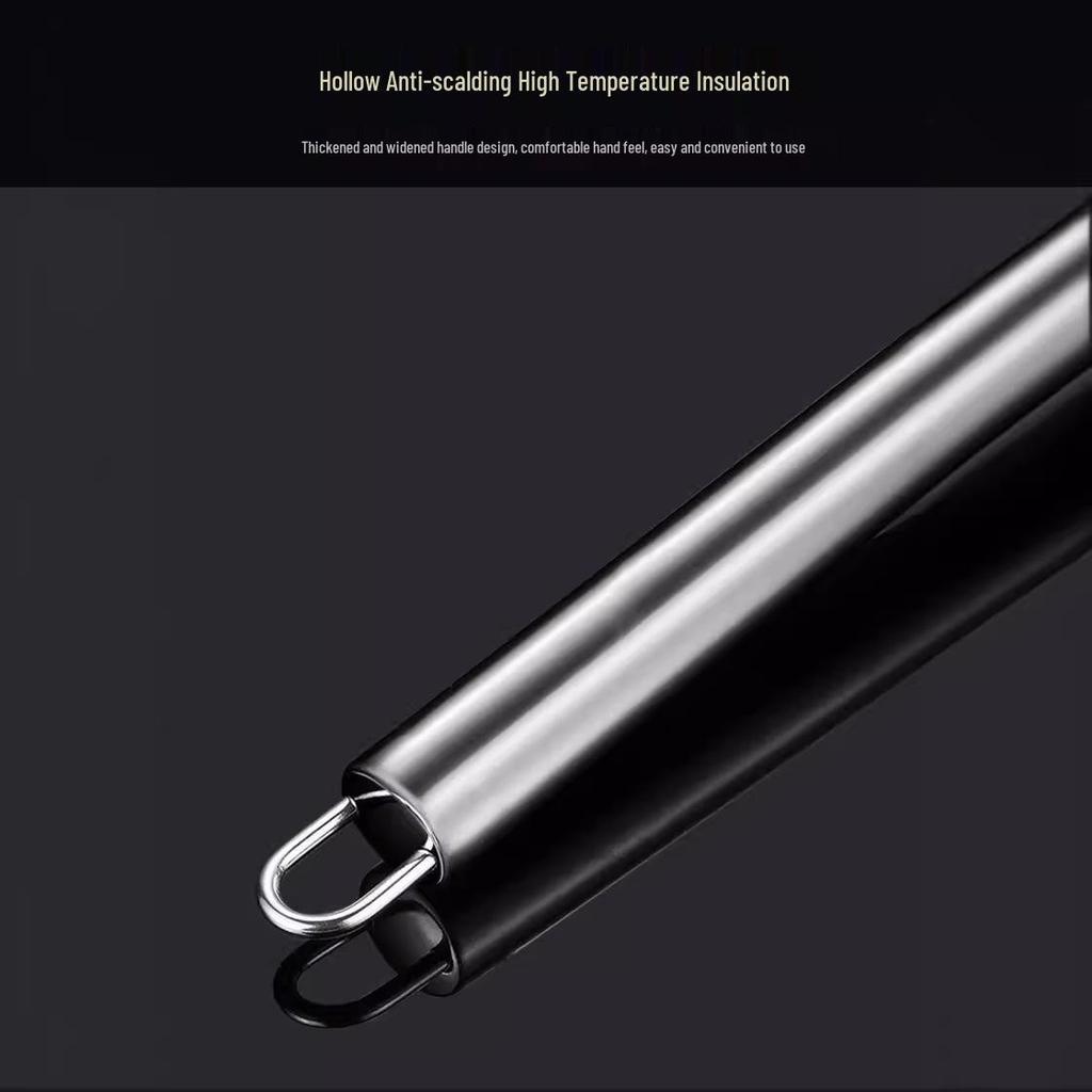 Large Stainless Steel Mesh Skimmer for Frying and Dumpling Straining