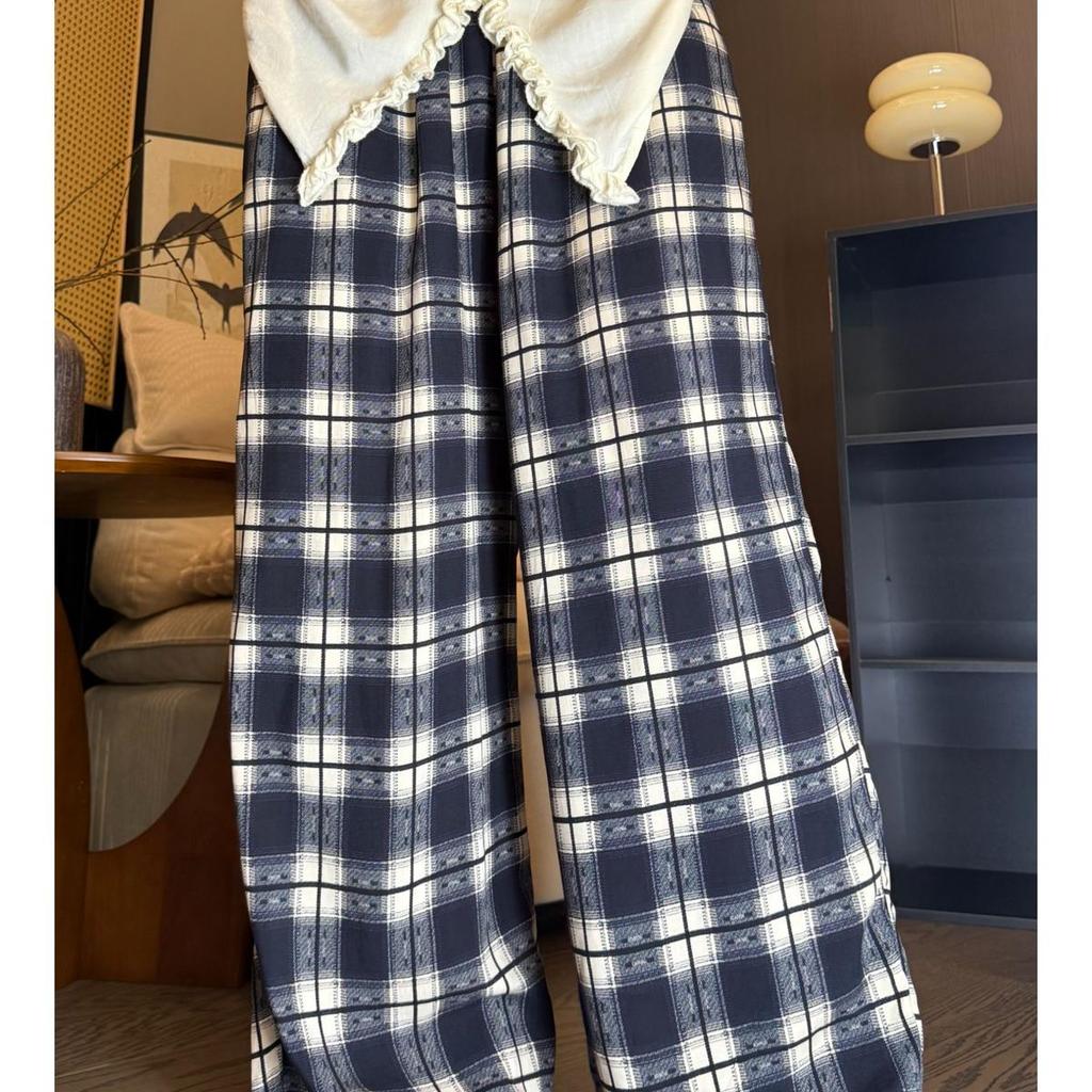 Versatile Summer Wide-Leg Cotton Silk Pants