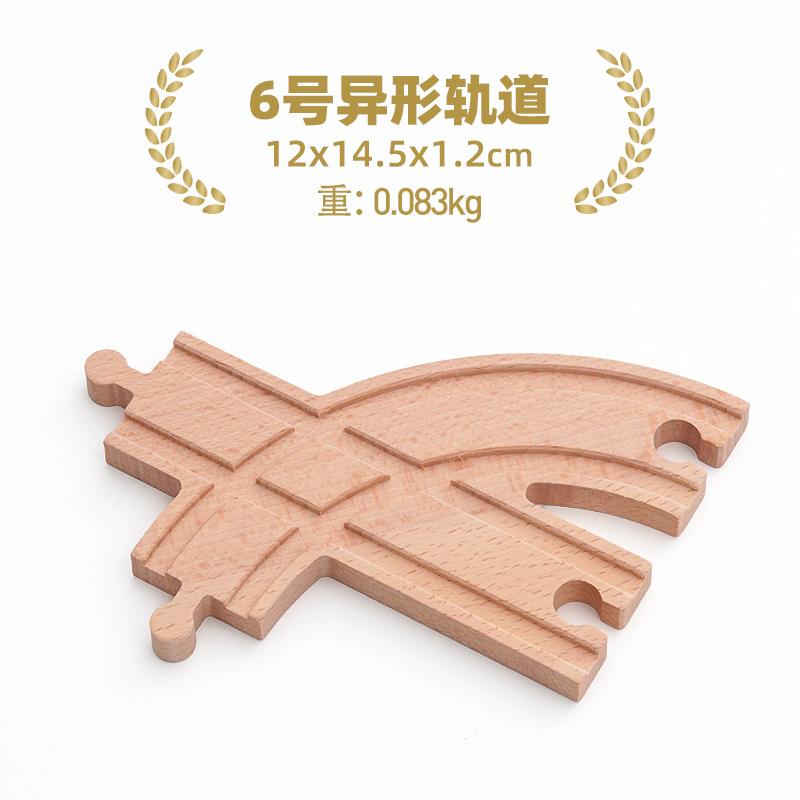 Drewniane Tory Kolejowe Zabawki Tory Kolejowe Akcesoria Łącznik Drogi Kolejowej Drewniany Łącznik Mostu Toru Kolejowego Zabawki