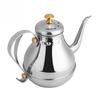 1,2 l Edelstahl-Schwanenhals-Wasserkocher zum Gießen von Kaffee, Teefiltertopf für den Innenbereich