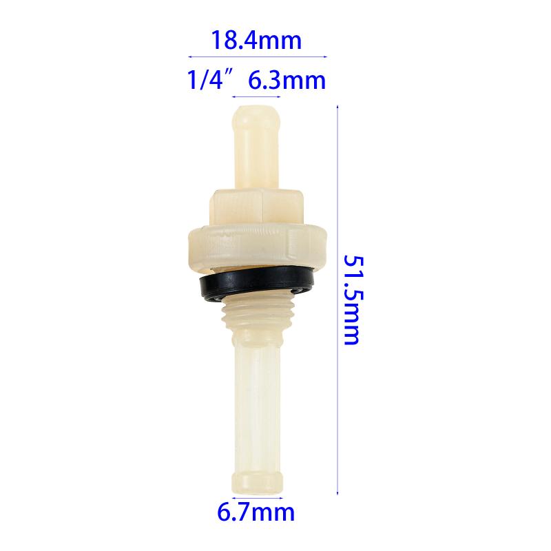 3Pcs Fuel Gas Tank Joint Filter Fit For Gx390 Gx340 Gx270 Gx240 Gx200 Gx140 Gx120 168F 172F 188F Lawn Mower Trimmer Grass