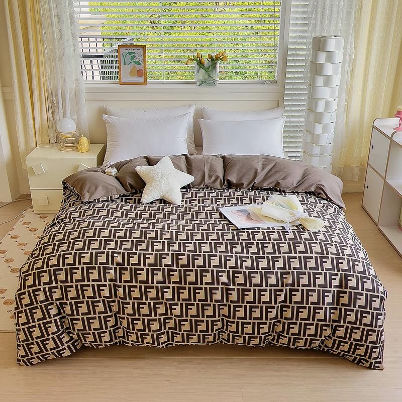 Minimalist Geometric Printing Duvet Cover All Cotton Quilt Cover Skin Friendly Breathable Queen Size Bedding for Kids Boys Girls