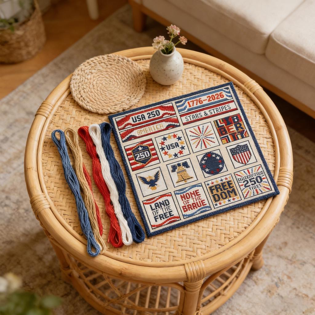 Creative And Personalized Best-Selling Practical 250 DIY Kit Anniversary Embroidery
