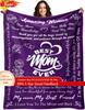 Mothers Day Birthday Gifts for Mom - Gifts for Moms from Daughter Son - Christmas Valentines Day Birthday Blanket Gift for Moms