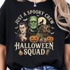Vintage Halloween Squad T-Shirt, Spooky Retro Horror Graphic Tee