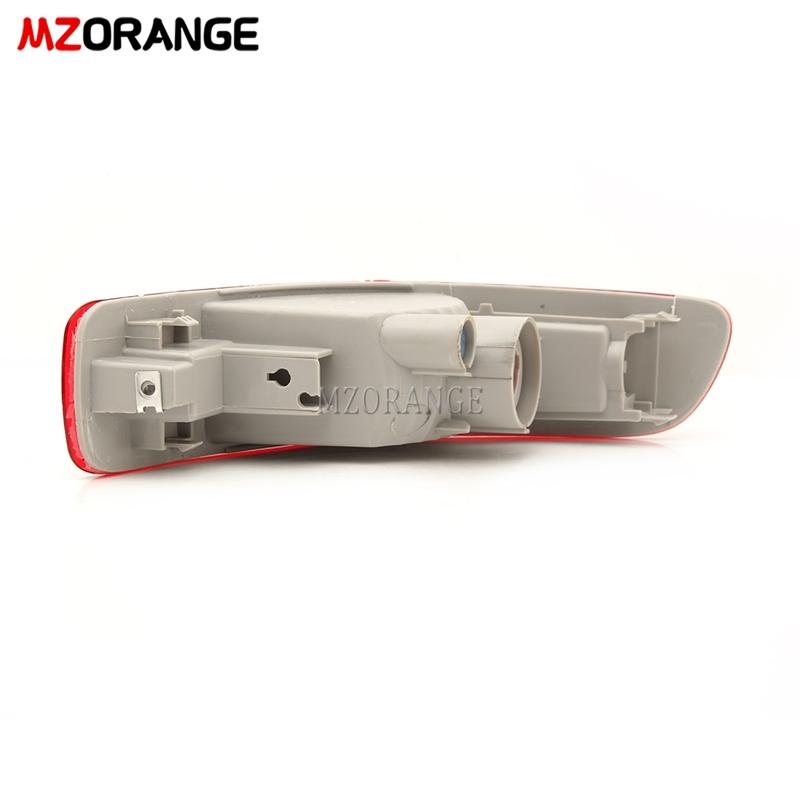 Hinten Bumper Licht Bremse Zurück Nebel Reflektor Lampe Abdeckung Für Mitsubishi Outlander EX 2007-2012 Keine Glühbirne Auto Zubehör