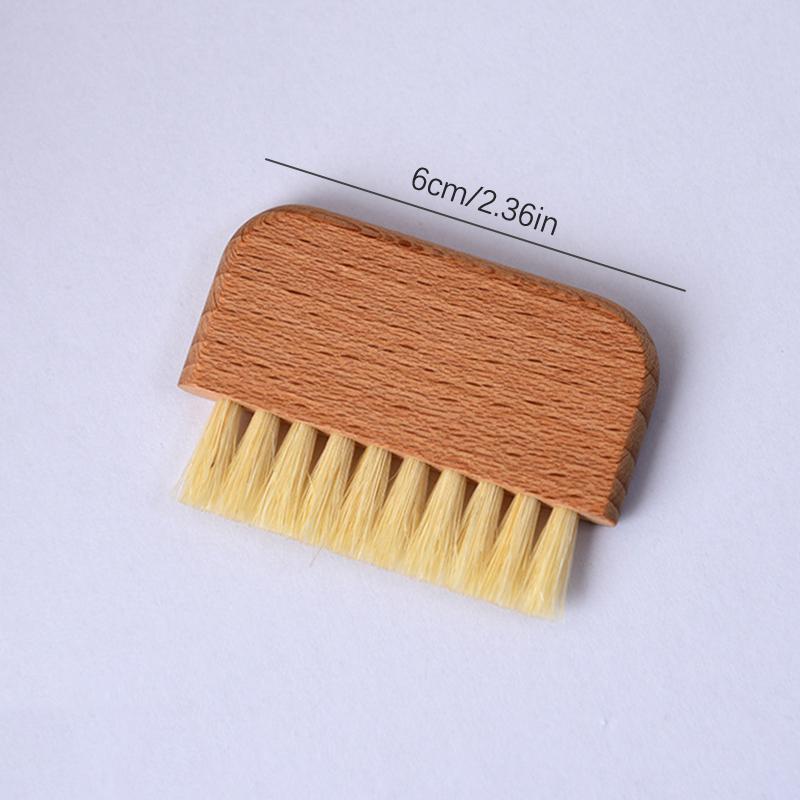 

Nail Brush Wood Nail Brush Foot Dead Skin Grinding Scrubbing Tools Nail Art Accessories Cleaning Brush Manicure Supplies as the picture