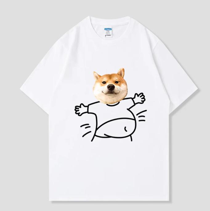 

Funny Chubby Cat Bubble Tea Shortsleeved Printed Tshirt Top Unisex Cute Cat Meme Graphic Casual Streetwear for Unisex Black 4XL