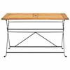 Maison Exclusive - Table pliable de jardin 120x70x74 cm Bois d'acacia massif