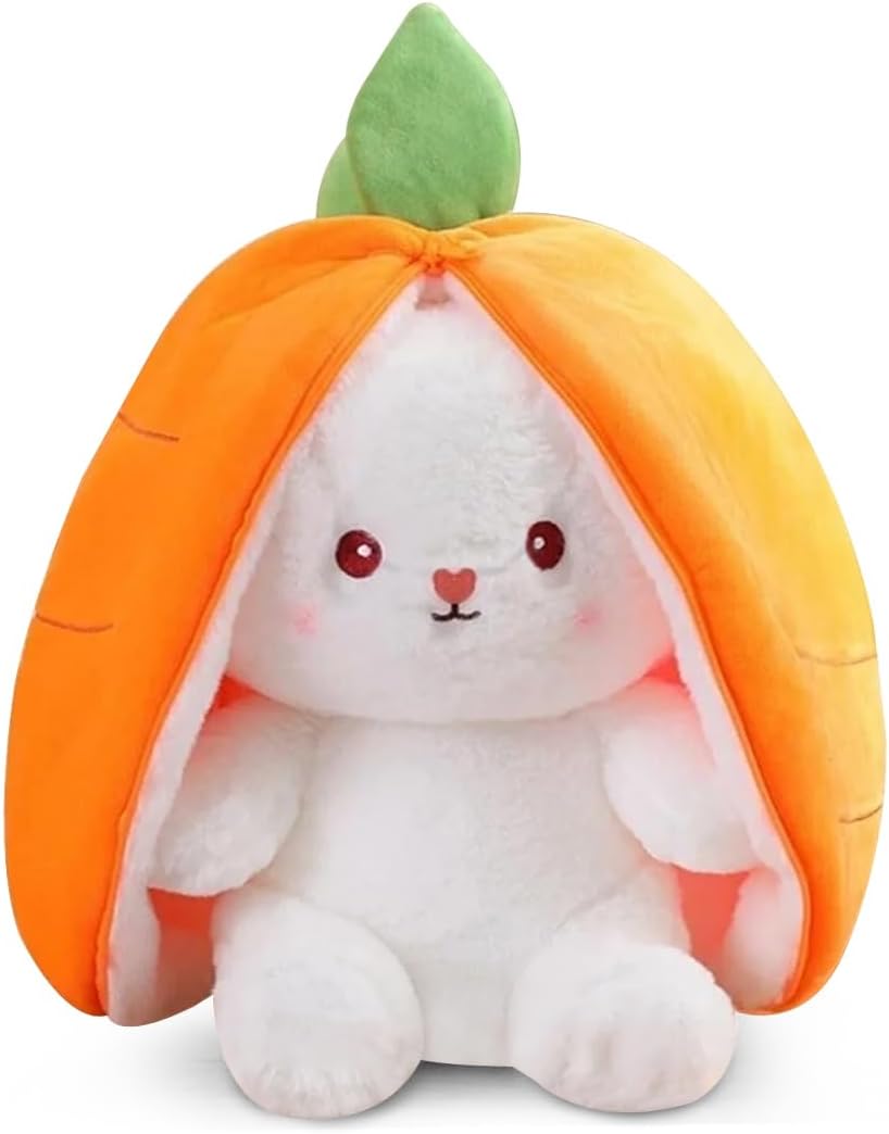 

Rabbit Plush Toy Hide and Seek Yellow, Plush Rabbit Carrots, Stuffed Toy Plush Rabbit Hide and Seek Game, Cuddly Toy Easter Bunny Doll Gift жёлтый