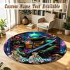 Round Rug Custom NameTeenage Mutant Ninja Turtles Pattern Non Slip Carpet Home Floor Decor